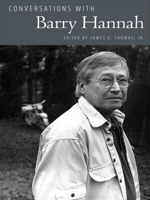 cover image of Conversations with Barry Hannah